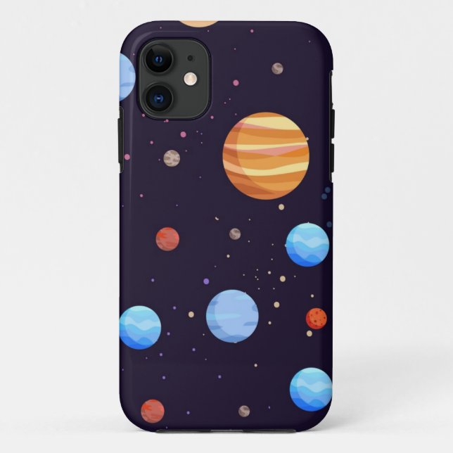Weltraummuster Case-Mate iPhone Hülle (Rückseite)