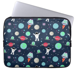 Weltraummuster-Illustration Laptopschutzhülle