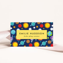 Weltraummuster, Kinderspielzentrum, Aktivitätszent