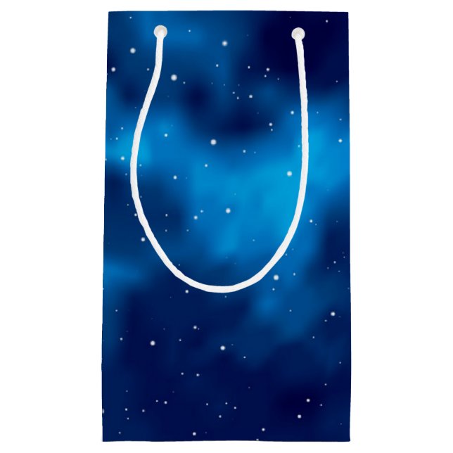 Weltraummuster Kleine Geschenktüte (Vorderseite)