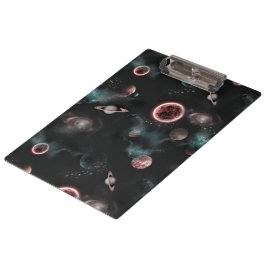 Weltraummuster  klemmbrett
