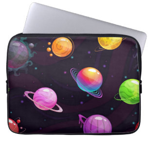 Weltraummuster Laptopschutzhülle