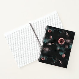 Weltraummuster  notizbuch