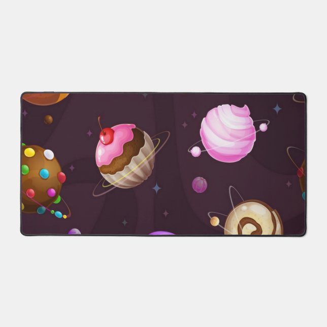 Weltraummuster Schreibtischunterlage (Vorderseite)