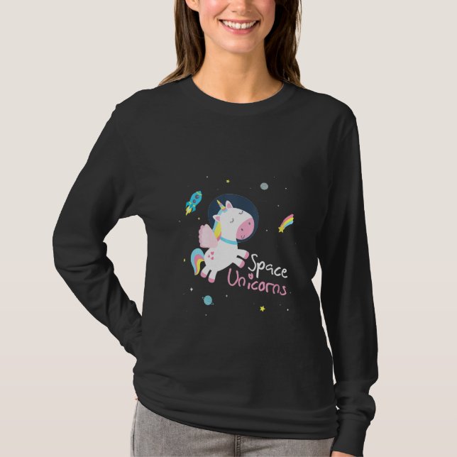 Weltraumnebel T-Shirt (Vorderseite)