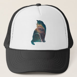Weltraumnebel Truckerkappe