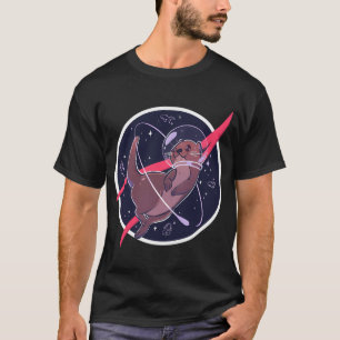 Weltraumotter T-Shirt