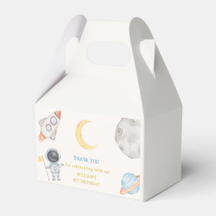 Weltraumplaneten Junge Galaxy Erste Reise Geburtst Geschenkschachtel