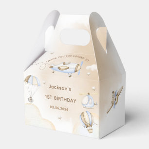 Weltraumplaneten & Raketenschiff Geburtstagsparty Geschenkschachtel