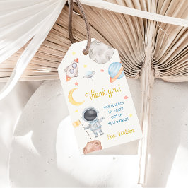 Weltraumplaneten Raketenschiff Vielen Dank Geschenkanhänger