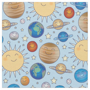 Weltraumplaneten Sonnensystem Stoff