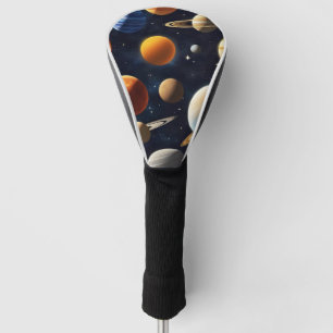 Weltraumplanungen 2 golf headcover