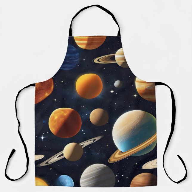 Weltraumplanungen 2 schürze (Vorderseite)