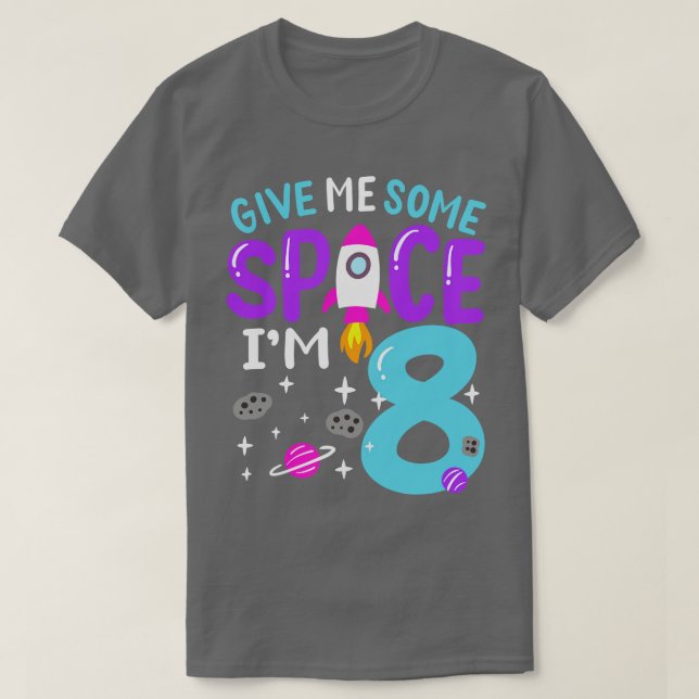 Weltraumrakete T-Shirt (Design vorne)