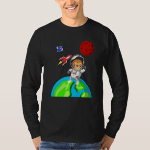 Weltraumraketenastronaut S T-Shirt