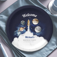 Weltraumraketenplaneten Galaxie