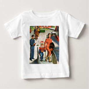 Weltraumreisender Baby T-shirt
