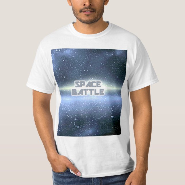 Weltraumschlacht T-Shirt (Vorderseite)