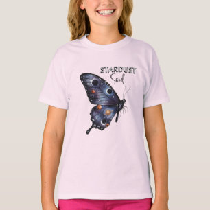 Weltraumschmetterling motivierend T-Shirt