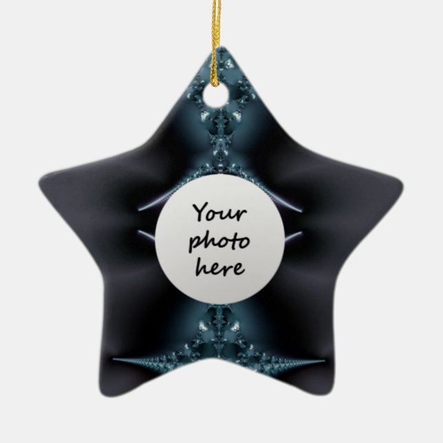Weltraumschmuck Keramik Ornament (Vorne)