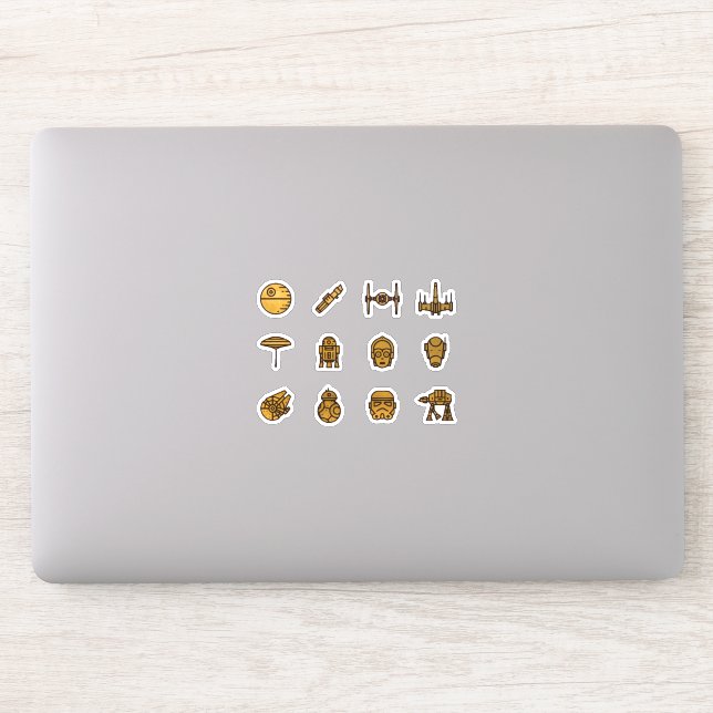 Weltraumschrott Aufkleber (Computer)