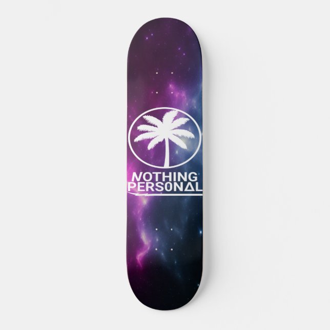 Weltraumskateboard Skateboard (Vorderseite)