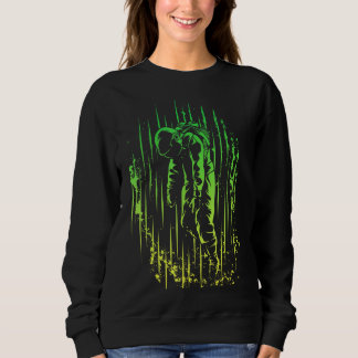 Weltraumspaziergang Astronauten sind Außerirdische Sweatshirt