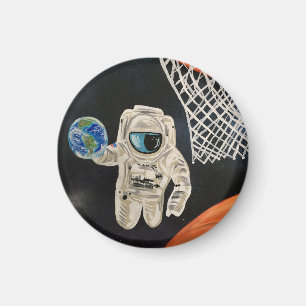 Weltraumspiele Magnet
