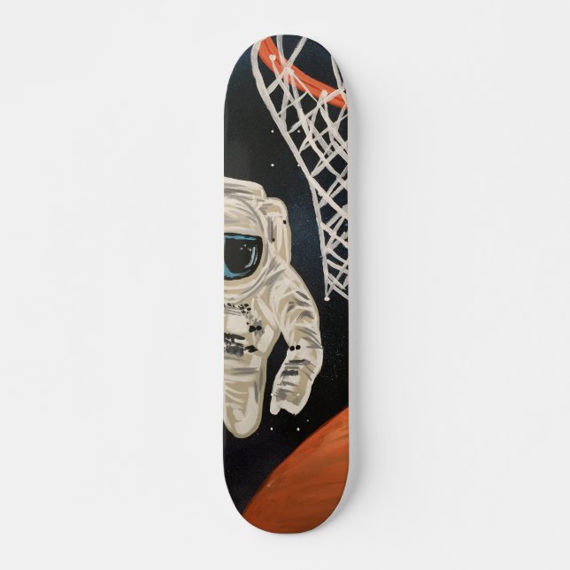 Weltraumspiele Skateboard (Vorne)
