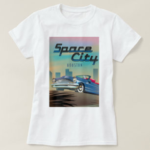 Weltraumstadt Houston T-Shirt