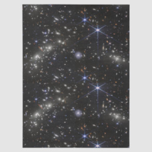 Weltraumstars Galaxien Sonnensystem Seidenpapier