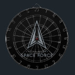 Weltraumstreitkräfte der Vereinten Staaten Dartscheibe<br><div class="desc">Feiern Sie die United Staaten Space Force mit einem inspirierend und kühnen Design mit patriotischen Elementen. Ideal,  um die Hingabe und Errungenschaften dieser militärischen Elite zu würdigen und gleichzeitig Nationalstolz zu zeigen.</div>
