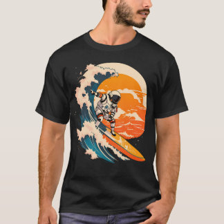 Weltraumsurfsportzentrum Astronauten SurfCo T-Shirt