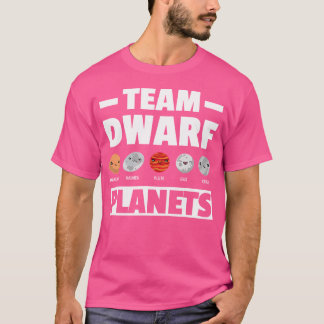 Weltraumteam Zwergplaneten für Erwachsene und Kind T-Shirt