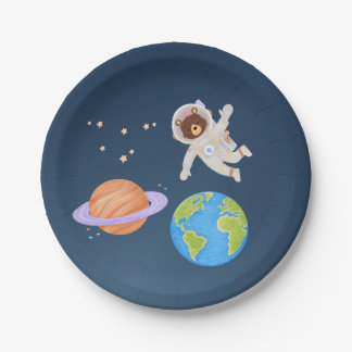 Weltraumteller 7" pappteller