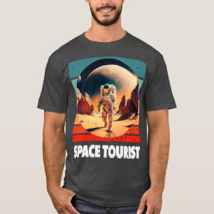 Weltraumtourismus Weltraumraumflugzeug Lon T-Shirt
