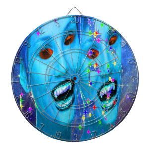 Weltraumvampire Dartscheibe