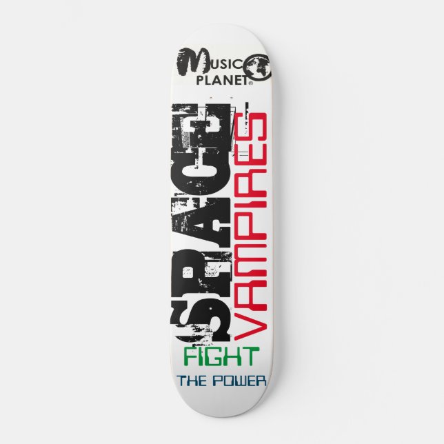 WELTRAUMVAMPIRE   /TST Skateboard (Vorderseite)