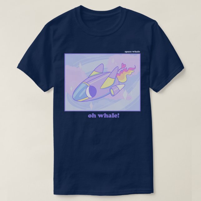 Weltraumwal 1 T-Shirt (Design vorne)
