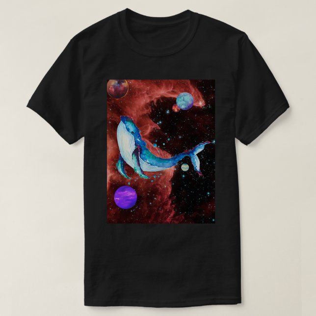 Weltraumwal 3 T-Shirt (Design vorne)