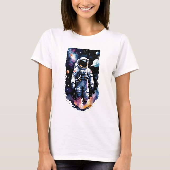 Weltraumwanderung T-Shirt (Vorderseite)