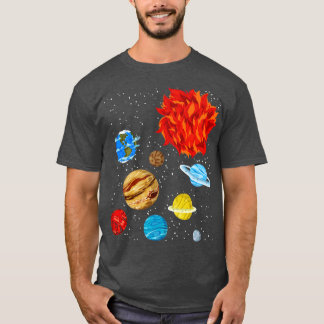 Weltraumwissenschaft Universe Planets Astronauten T-Shirt