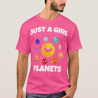 Weltraumwissenschaften Niedliche Planeten Lover Gi T-Shirt