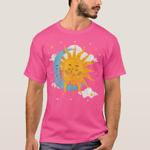 Weltraumwissenschaftler Sonne Mond Himmelskörper A T-Shirt