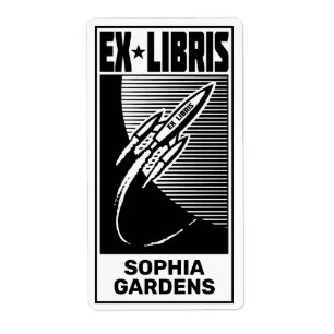 Weltraumzeitalter Ex Libris