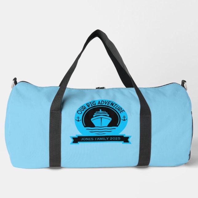 Weltreise Duffle Bag (Vorderseite)