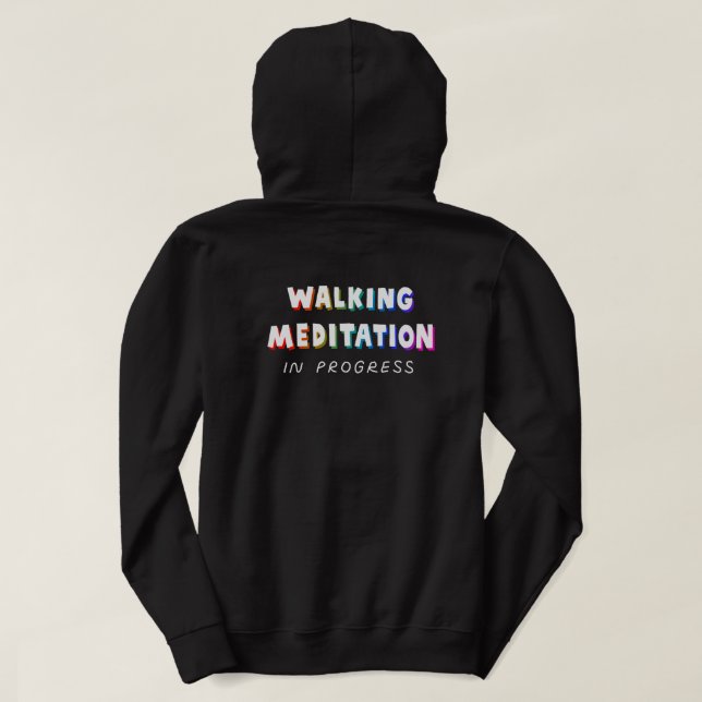 Weltreise mit Liebe in der Bucht Hoodie (Design Rückseite)