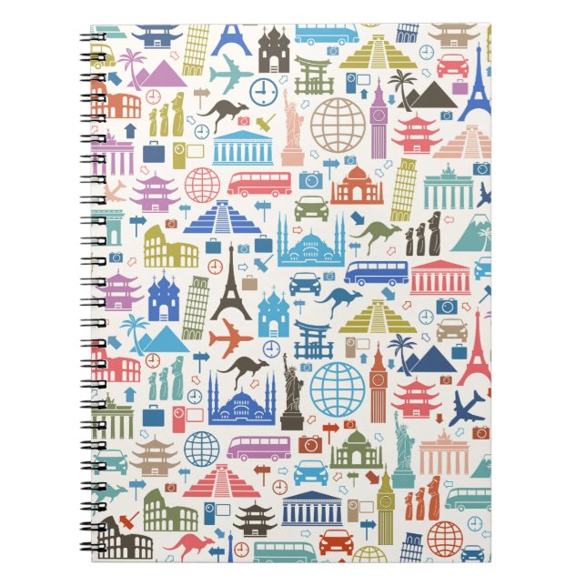 Weltreise Notizblock (Vorderseite)