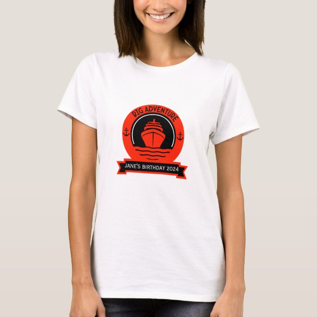 Weltreise T-Shirt (Vorderseite)