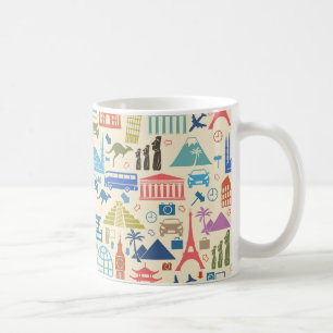 Weltreise Tasse